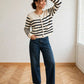 esma shop cardigan colette rayé marinière