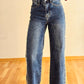 détail couture côté jean femme straight tendance esma shop