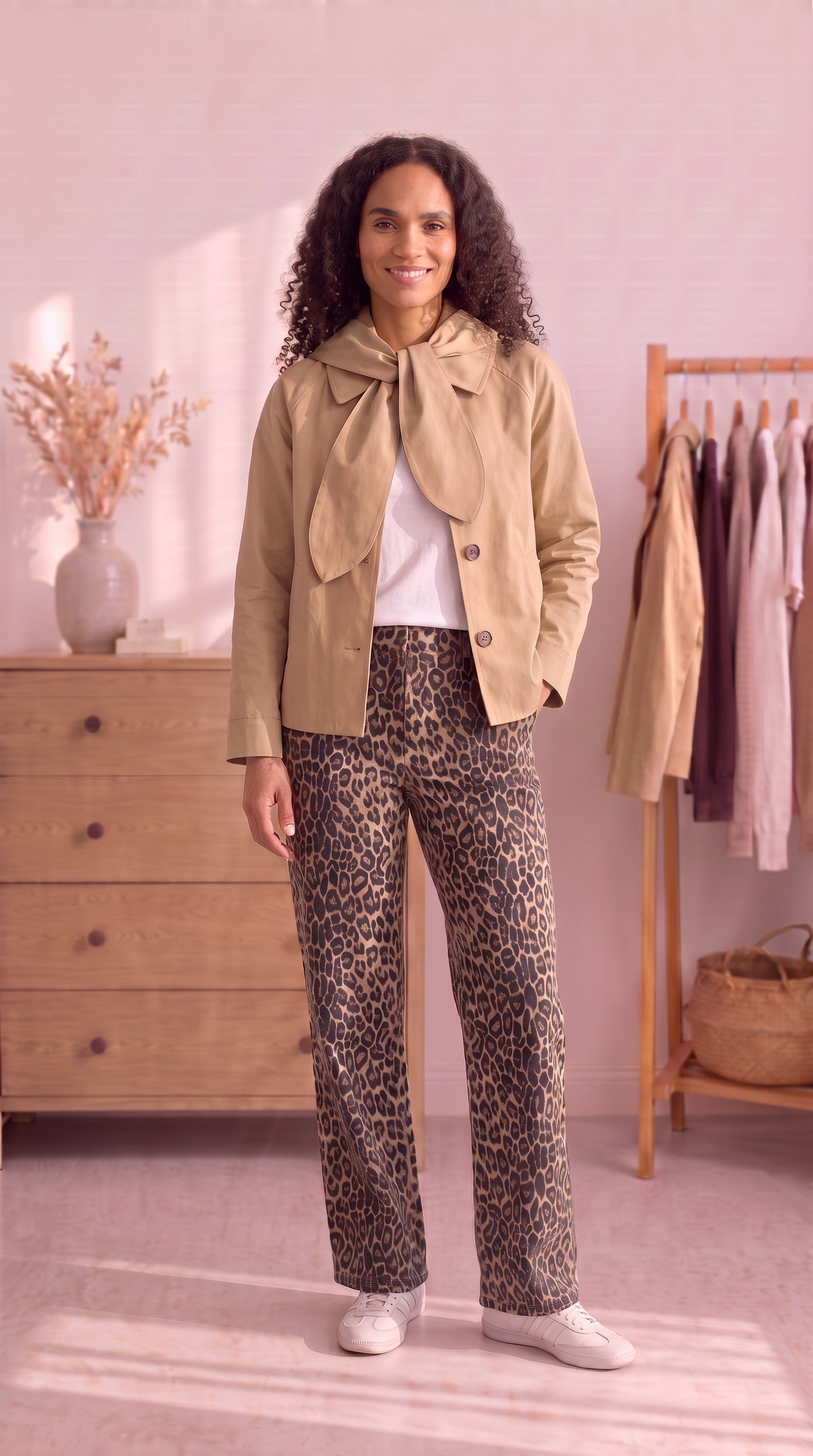 detail-manches-revers-carreaux-vichy-trench beige