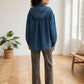dos veste en jean chloé  capuche esma shop coupe oversize