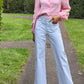 esma shop jean taille haute flare 
