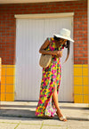 Robe femme été, fluide, longue ,fleurie, mode femme, lille, france , tendance