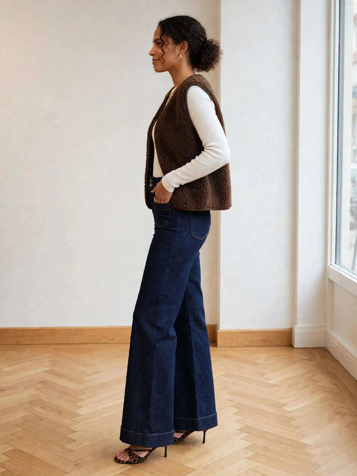 Gilet Sans Manches Teddy