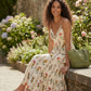 Robe en coton imprimée florale