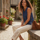 joli haut en jean 