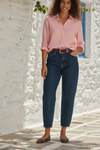 jean balloon femme face bony