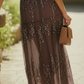 jupe sequins femme vue face esma shop