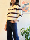 polo rugby femme, polo manches longues femme, polo casual chic, haut femme tendance, polo style sport chic, mode femme urbaine