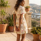 Robe courte imprimée