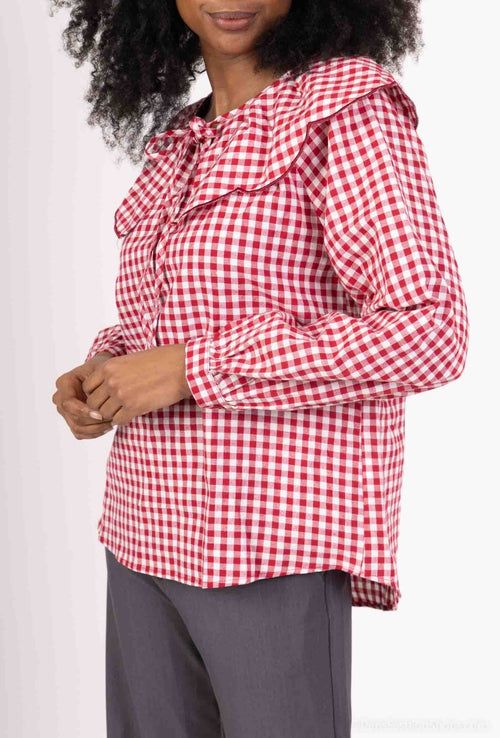Blouse  Clémence col claudine