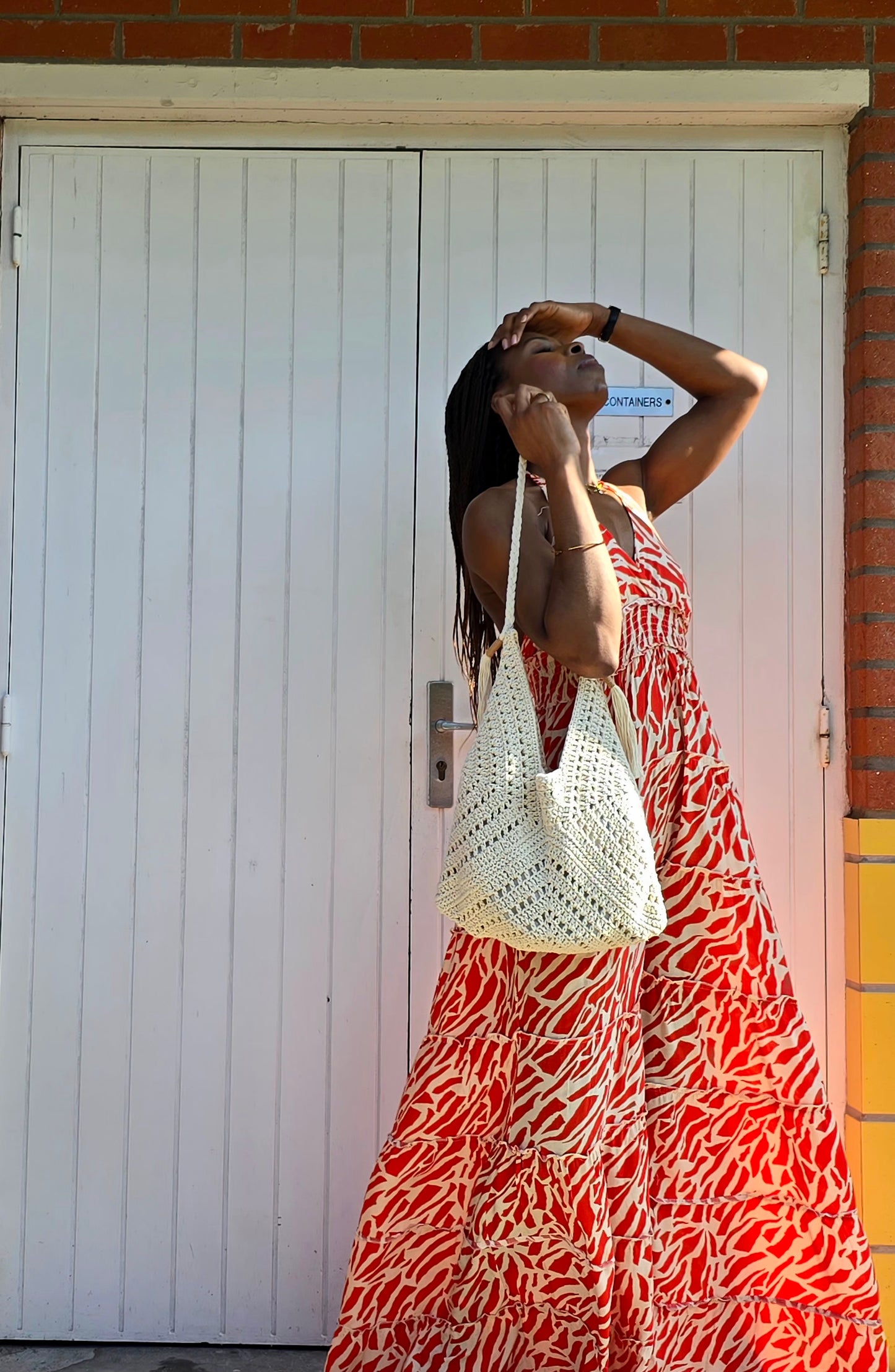 Longue robe  Emma  dos nu
