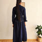 robe en jean brut femme avec ceinture assortie chic  sezane

