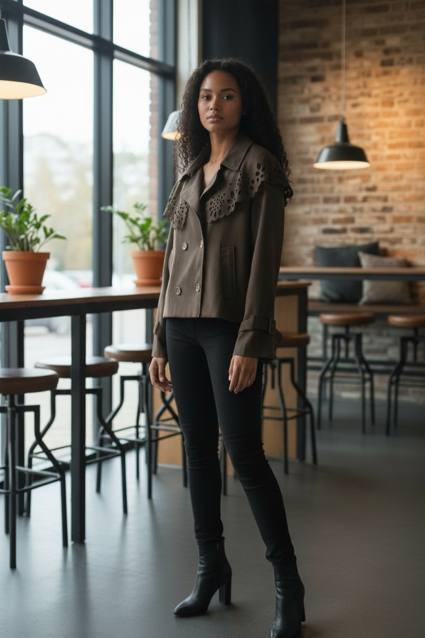 trench court doubles boutonnages 