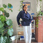 trench en denim court tendance  mi saison