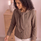 veste-courte-femme-motif-pied-de-poule-vue-de-face