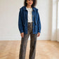 veste denim  esma shop capuche noue devant femme